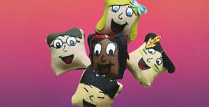 Jogo Cinco Marias da  Fábrica de Brinquedos