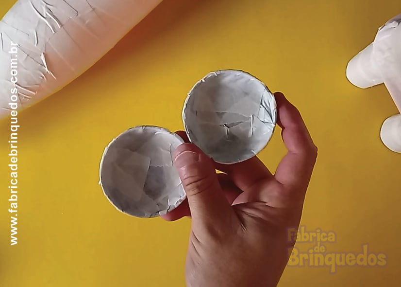 DIY Faça você mesmo um ELEFANTE com garrafa PET e pote de sorvete