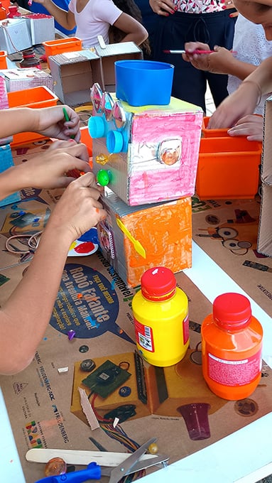 Fábrica Makers em Jacareí em  7 de agosto de 2024. ONG Viva Boa Vista | Jacareí - SP | 15h às 16h30